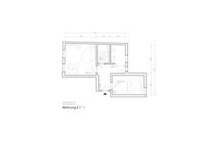 Erstbezug nach Sanierung | Hochwertige 2-Zimmer-Wohnung im Denkmal – Schuhstr. 9, 38100 Innenstadt, Braunschweig – Vorschaubild 2