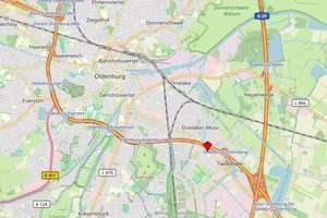 Helles 1-Zimmer-Studio mit Parkplatz in OL - Osternburg mit Balkon – Die vollständige Adresse der Immobilie erhältst du vom Anbieter., 26135 Drielaker Moor, Oldenburg (Oldenburg) – Vorschaubild 3