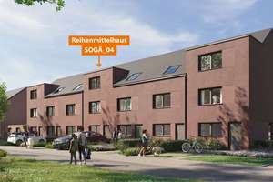 Neubau | Reihenhaus in Hannover-Groß-Buchholz, 130 m², 5 Zimmer, KfW-55 | SonnenGärten – Konrad-Lorenz-Platz 4, 30627 Groß-Buchholz, Hannover – Vorschaubild 4