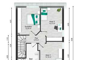 Ideal für Familien & Kapitalanleger 5-Zimmer-Duplexwohnung in München –  im Erbbaurecht bis 2088! – Die vollständige Adresse der Immobilie erhältst du vom Anbieter., 81825 Gartenstadt Trudering, München – Vorschaubild 43