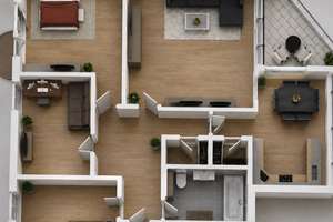 gut geschnittene Wohnung mit Balkon in bevorzgter Lage zentral gelegen – Die vollständige Adresse der Immobilie erhältst du vom Anbieter., 50374 Erftstadt – Vorschaubild 3