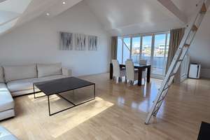 Stilvolle Dachgeschosswohnung mit Balkon und Blick über München – Konstanzer Straße 36, 80809 Am Riesenfeld, München – Vorschaubild 11