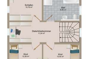 Einfamilienhaus Baujahr 2022 
(143 m², 5 Zimmer) 
Top-Lage bei Leipzig & Halle – Semoyer Weg 3, 6796 Brehna – Vorschaubild 3