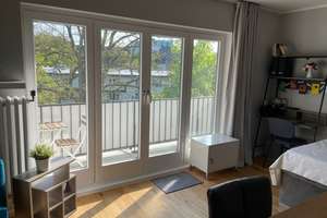 Top moderne, möblierte 1-Zimmer-Wohnung mit Blick ins Grüne – Sierichstrasse 148, 22299 Winterhude, Hamburg – Vorschaubild 6