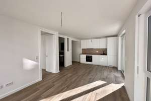 NEUBAU - 2-Zimmer-Wohnung im Innenhof mit Balkon und Einbauküche