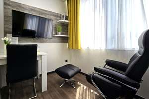 Smartes Single-Apartment, klein, aber komplett ausgestattet zum Wohlfühlen, zentral Offenbach