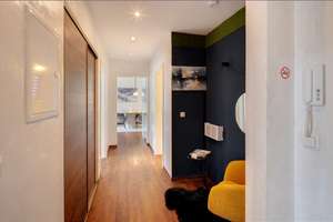 Möbliert:  Balkonwohnung mit Blick in den Gemeinschaftsgarten – Die vollständige Adresse der Immobilie erhältst du vom Anbieter., 81475 Fürstenried-West, München – Vorschaubild 11