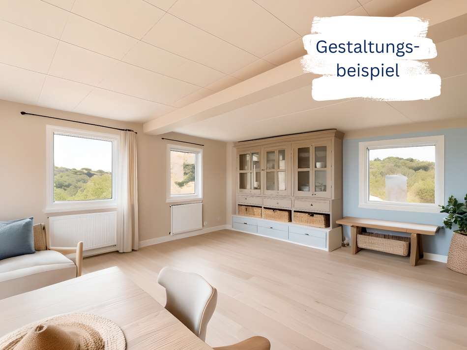 Wohnzimmer 1 - Visualisierung