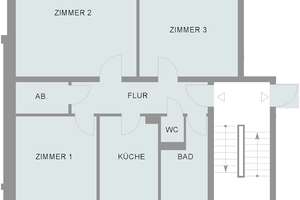 Schöne Drei-Zimmer-Wohnung in Arsten! – Die vollständige Adresse der Immobilie erhältst du vom Anbieter., 28279 Arsten, Bremen – Vorschaubild 2