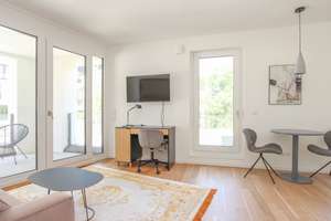 Stilvoll möbliertes Studio in den Gmunder Höfen – Gmunder Straße 20, 81379 Obersendling, München – Vorschaubild 4