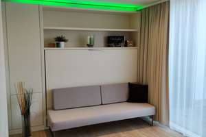 SAM - OLYMPIA TOWER: Modernes Apartment im Erdgeschoss exklusiv möbliert – Helene-Mayer-Ring 4, 80809 Am Riesenfeld, München – Vorschaubild 4