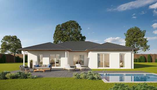 Bild von Bungalow in U-Form auf 1000m² Grundstück in Bahrdorf!