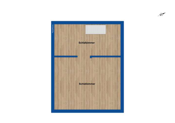 Grundriss Hinterhaus DG 