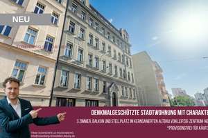 Altbau mit Geschichte: 
3 Zimmer mit Stellplatz im sanierten Denkmal – provisionsfrei für Käufer