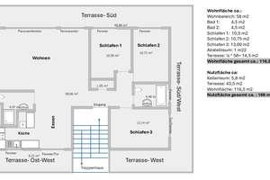 Luxuriöses Penthouse in Hamburg-Alsterdorf Gartenstadt 4 Zimmern – Die vollständige Adresse der Immobilie erhältst du vom Anbieter., 22297 Alsterdorf, Hamburg – Vorschaubild 15