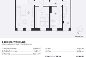 Investieren Sie in Zukunft: Vermietete 2-Zimmer-Maisonette-Wohnung nahe Florakiez – Binzstraße 20, 13189 Pankow (Ortsteil), Berlin – Vorschaubild 16
