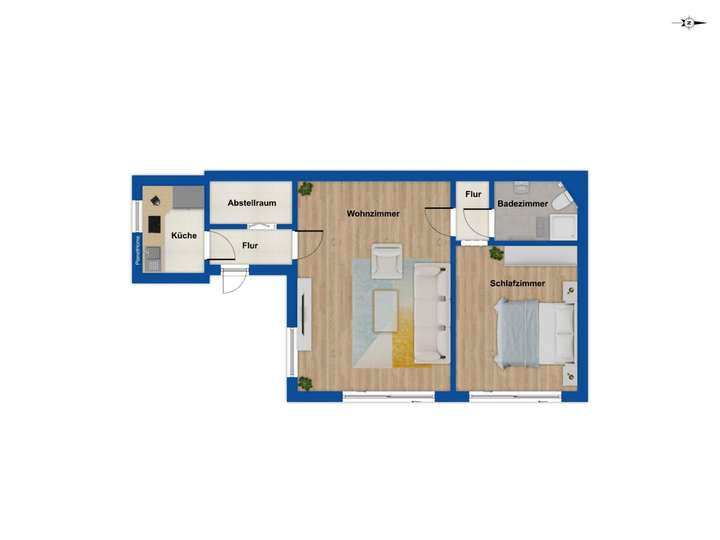 Grundriss Ferienwohnung