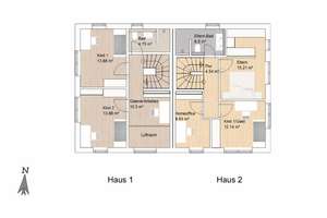 AIGNER - Familienglück im Neubau: Doppelhaushälfte mit Energieeffizienz A+ und Süd-/ Ostgarten – Die vollständige Adresse der Immobilie erhältst du vom Anbieter., 81827 Waldtrudering, München – Vorschaubild 5
