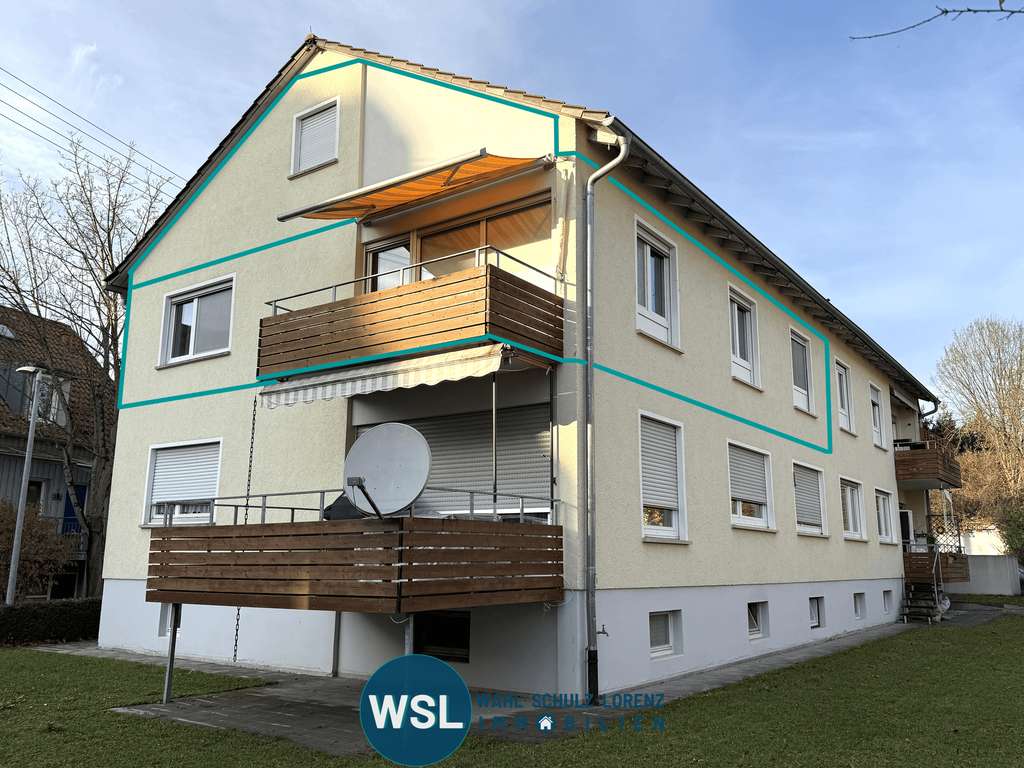 Immobilie in Wendlingen am Neckar - Seltene Kaufgelegenheit: 2 Wohnungen im Paket (3,5-Zi. & 2,5-Zi.) in guter Lage von Wendlingen - Bild 1