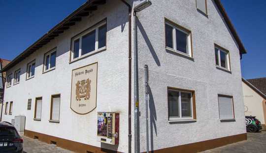 Bild von Charaktervolles MFH mit Charme, Platz und Perspektive in Hähnlein Zentrum, provisionsfrei für Käufer