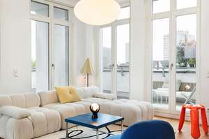 Inselstraße, Mitte: Neubau-Penthouse mit spektakulärer 80 m² Dachterrasse, Aufzug, Tiefgarage, Kamin – 10179 Mitte (Ortsteil), Berlin – Vorschaubild 4