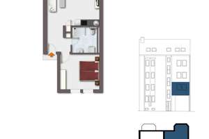 2-Zimmer-Wohnung in zentraler Lage