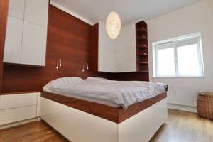 LOFT-STYLE PENTHOUSE MIT AUFZUG - STILVOLLE EINBAUKÜCHE & EINBAUTEN - SONNIGE TERRASSE & KAMIN – Oldenburger Str. 2 aa, 10551 Moabit, Berlin – Vorschaubild 11