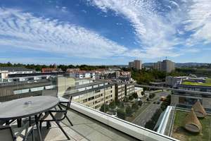Wohnen mitten in Stuttgart mit tollem Blick –  exklusive 2-Zimmer Wohnung im CLOUD N°7 – 70191 Europaviertel, Stuttgart – Vorschaubild 7