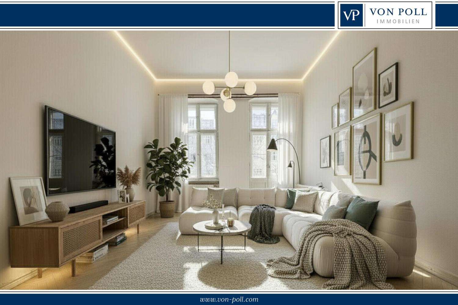 Charmante Altbauwohnung mit Entwicklungspotenzial an der Spree, Berlin – Bild 1