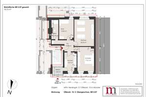 Wohnen im Geistviertel -  WE 2.07 im 3. Obergeschoss rechts mit Balkon – Die vollständige Adresse der Immobilie erhältst du vom Anbieter., 48153 Schützenhof, Münster – Vorschaubild 19