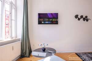28043 HomeCompany Möbliert/Furnished 4-Zimmer Wohnung in Leipzig max. 6 Personen – Die vollständige Adresse der Immobilie erhältst du vom Anbieter., 4318 Sellerhausen-Stünz, Leipzig – Vorschaubild 5