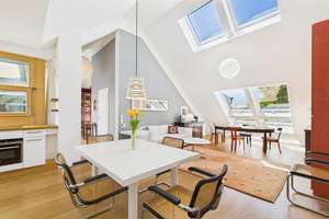 Vollmöblierte Design-Dachgeschosswohnung mit Dachterrasse – Die vollständige Adresse der Immobilie erhältst du vom Anbieter., 81547 Giesing, München – Vorschaubild 1