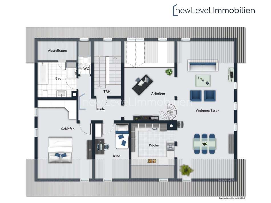 Grundriss Dachgeschoss