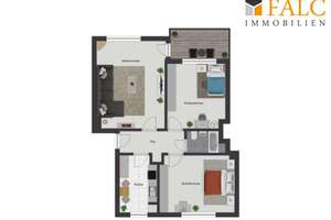 Vahrenwald - Sie suchen? Wir haben! 3 Zimmer, Balkon, Garage - was will man mehr? – Die vollständige Adresse der Immobilie erhältst du vom Anbieter., 30165 Vahrenwald, Hannover – Vorschaubild 17