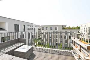 AIGNER - Lichtdurchflutete, moderne 2-Zimmer-Wohnung mit großem Südbalkon in ruhiger Lage von Aubing – München – Vorschaubild 6