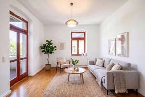 2-Raum-Altbauwohnung mit großem Balkon ins Grüne in Dresden-Laubegast