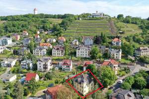 Mehrfamilien-Villa mit vier Wohneinheiten - stilvolles Unikat in bester Lage von Radebeul – Die vollständige Adresse der Immobilie erhältst du vom Anbieter., 1445 Radebeul – Vorschaubild 1