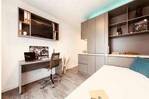 Darmstadt Innenstadt Wohnung zu vermieten, möbliert, nur an Studenten vermietbar – Karlstrasse 57, 64285 Mitte, Darmstadt – Vorschaubild 1