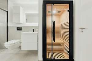 Neuwertige 4-Zimmer-Wohnung im Europahof – barrierefrei, Balkon, Klima & Sauna – 51379 Opladen, Leverkusen – Vorschaubild 10
