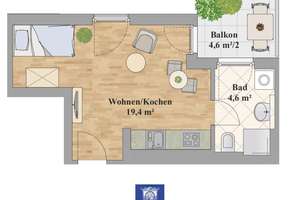 Entzückende Wohnung mit hochwertiger Ausstattung! Tageslichtbad!  – Die vollständige Adresse der Immobilie erhältst du vom Anbieter., 1219 Leubnitz-Neuostra, Dresden – Vorschaubild 6