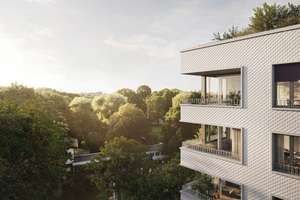 Blick ins Grüne und auf die Wahrzeichen der Stadt: DG-Neubau in Isarnähe – Claude-Lorrain-Straße 19, 81543 Untergiesing, München – Vorschaubild 3