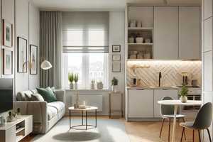 Hochwertiges, vollmöbliertes Apartment in zentraler Lage von Darmstadt – Darmstadt – Vorschaubild 4