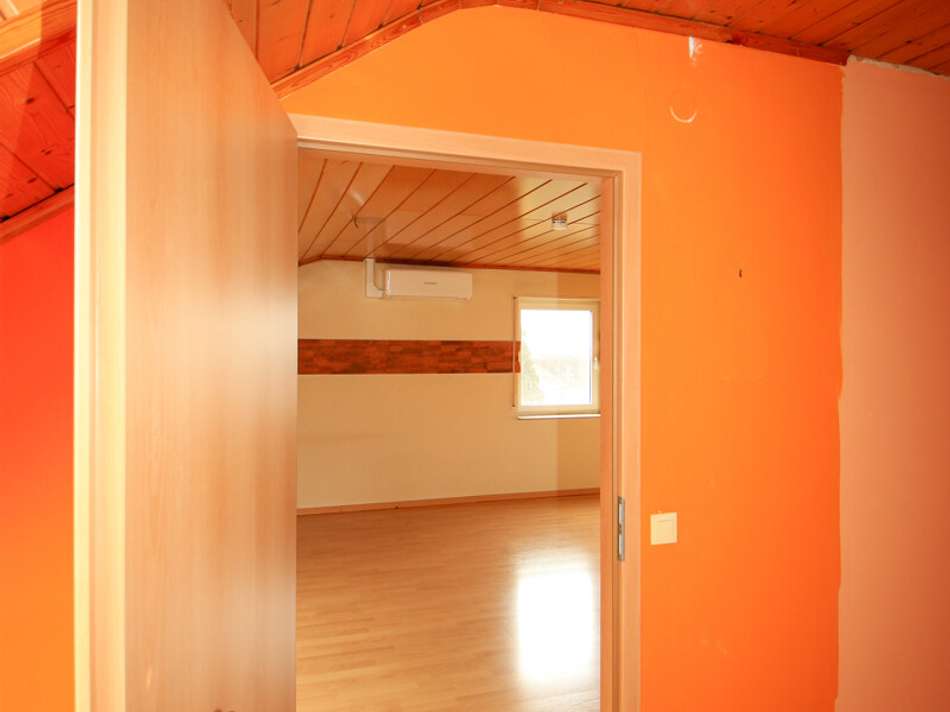 Schlafzimmer in Wohnzimmer