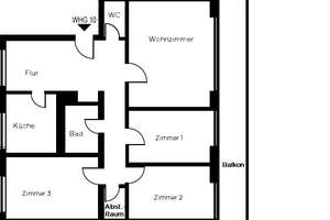 4-Zimmer Wohnung nähe Post Tower & Rheinaue – Die vollständige Adresse der Immobilie erhältst du vom Anbieter., 53113 Gronau, Bonn – Vorschaubild 13