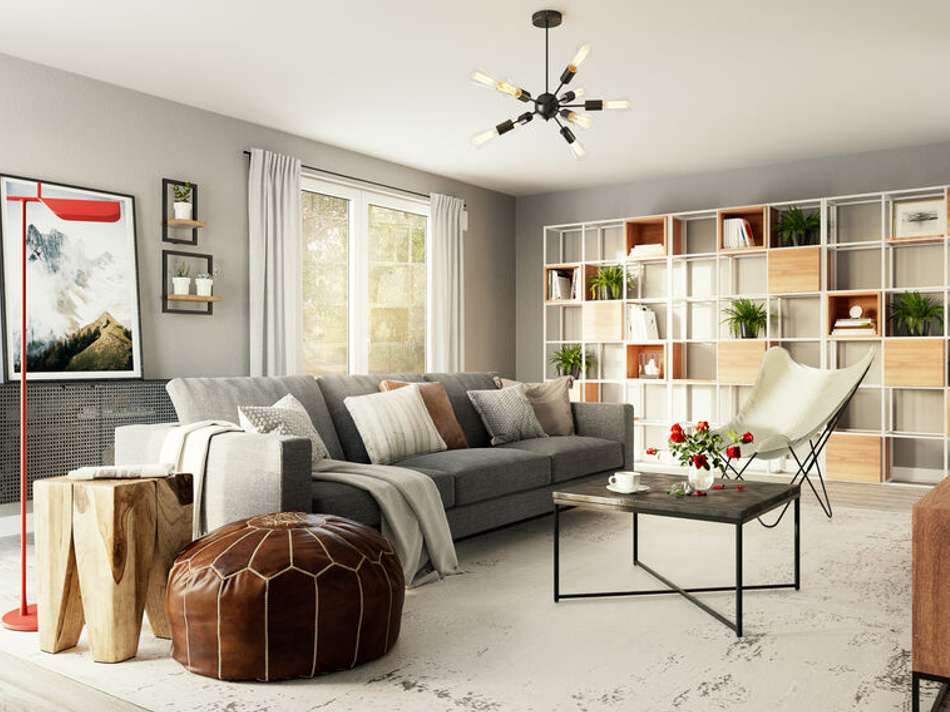 Wohnbeispiel Wohnzimmer