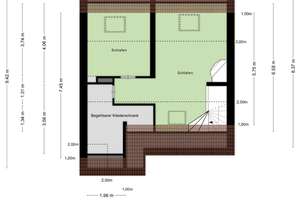 Charmante Maisonette-Dachgeschosswohnung in ruhiger Lage von Köln Buchheim – Die vollständige Adresse der Immobilie erhältst du vom Anbieter., 51067 Buchheim, Köln – Vorschaubild 10