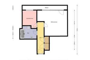 Schöne helle 1,5 Zimmer Wohnung mit großem Balkon - sofort wohlfühlen – Walddörferstrasse 376, 22047 Tonndorf, Hamburg – Vorschaubild 11