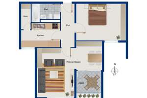 Exklusive 2,5 Zimmer Wohnung in München Hadern – Guardinistraße 73, 81375 Neuhadern, München – Vorschaubild 25