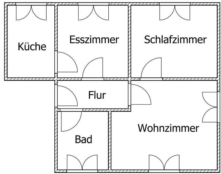 Grundriss,nicht maßstabsgetreu