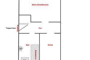 Helle 1-Zimmer-Wohnung mit Balkon in ruhiger Wohnlage
